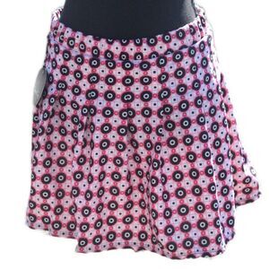 Jolie & Joy High Waist Skirt with Elastic Waistband Fuchsia Size Large